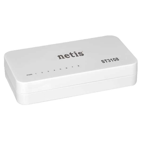 NETIS SWITCH 8 PORT 10100MBPS ST-3108
